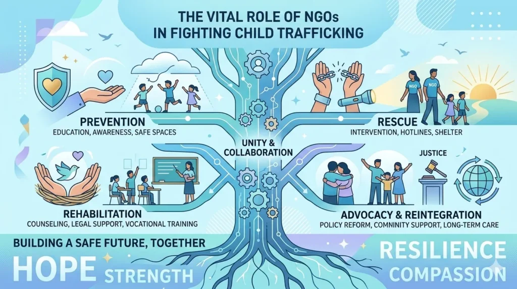 The Vital Role of NGOs in Fighting Child Trafficking