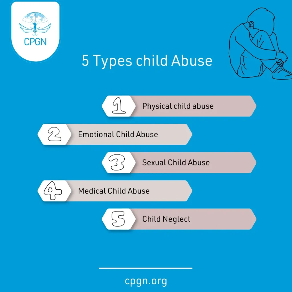 5 types of child abuse