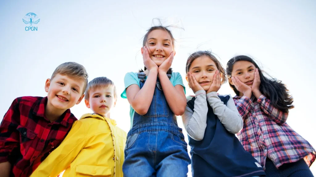 children of different ages