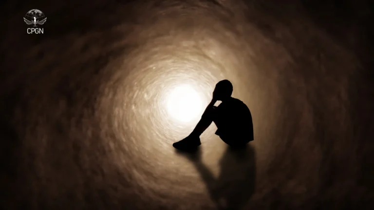 A kid still suffering from the painful after-effects of child labor