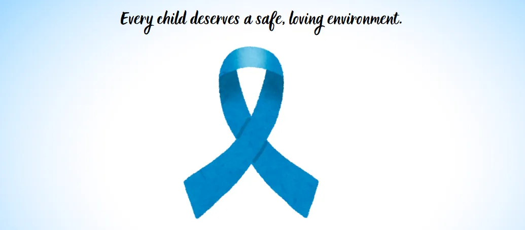 child abuse prevention month ribbon symbol